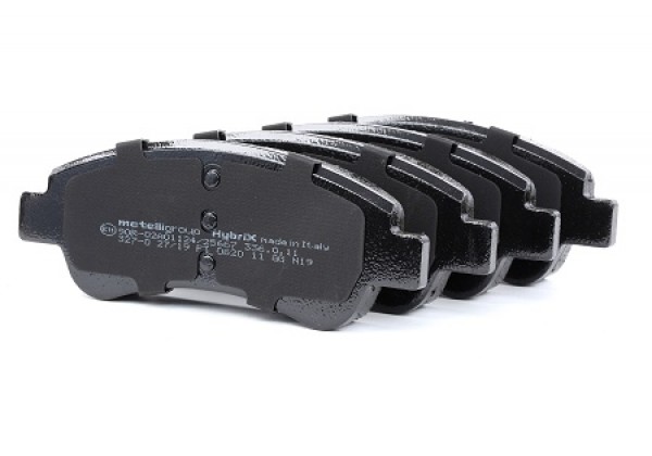 Комплект гальмівних колодок, передні Peugeot 1007, 206, 207, 208, 2008, 307, Partner, II, Citroen Berlingo, II, DS3, C-Elysse, C2, C3, C4, Xsara, Xsara Picasso
